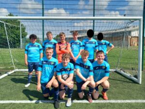 KS4 football team